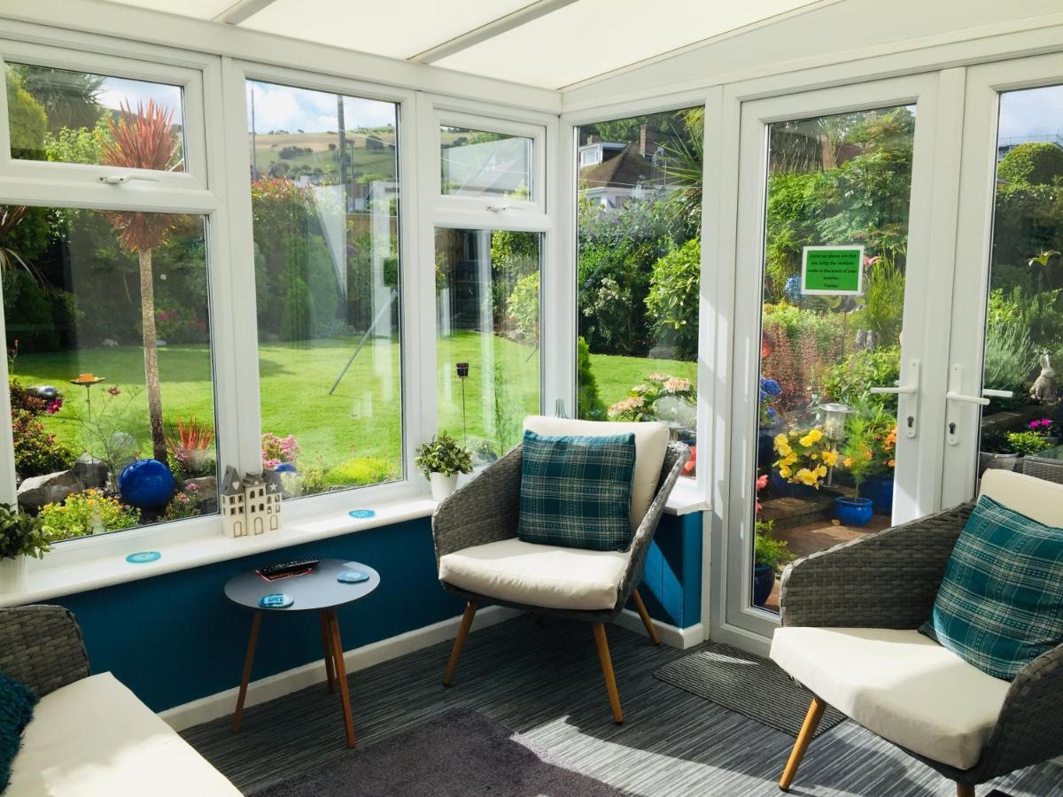 Sunnyside - Large Seaside Home With Views And Hot Tub برستاتين المظهر الخارجي الصورة